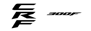 CRF 300F Modelo 2026 logo
